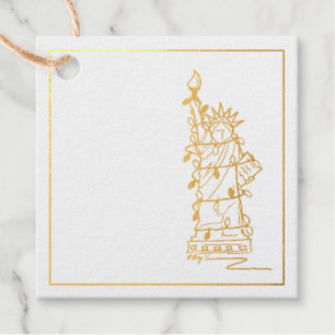 NYC Statue of Liberty Christmas Hanukkah Holiday Geschenkanhänger