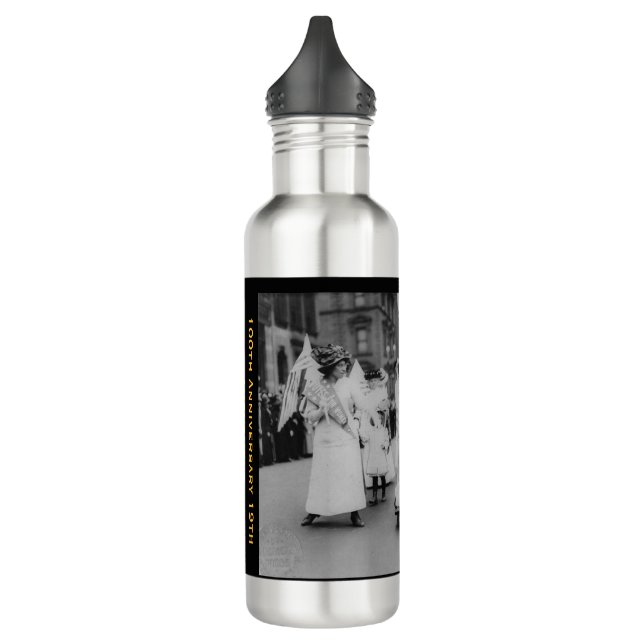 NYC Stimmrecht-Parade-am 6. Mai 1912 Stimmen für Edelstahlflasche (Links)