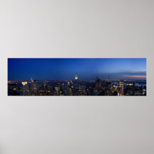 NYC Sun unten Poster