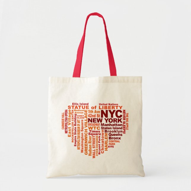 NYC Tasche - wählen Sie Art u. Farbe (Vorne)