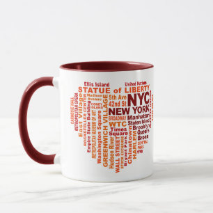 NYC-Tasse - wählen Sie Stil & Farbe Tasse