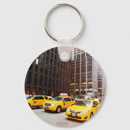 NYC-Taxikabinen in New York Schlüsselanhänger