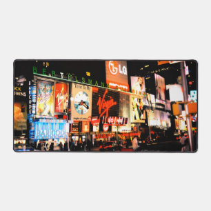 NYC Times Square Broadway New York Schreibtischunterlage