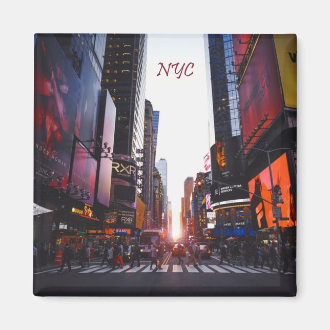 NYC Times Square New York City Magnet (Vorne)