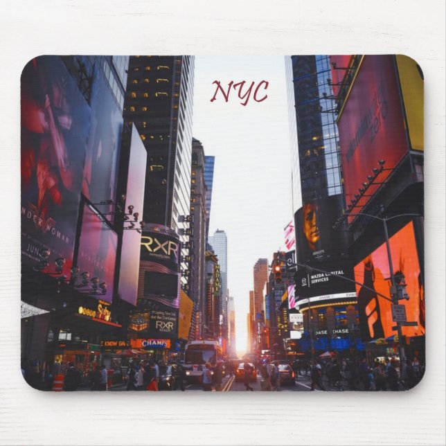 NYC Times Square New York City Mousepad (Vorne)