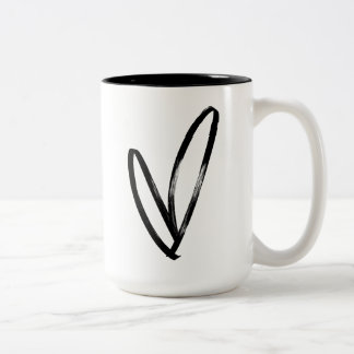 NYC Valentine’s Coffee Mug – Love in the City Zweifarbige Tasse