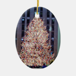 NYC Weihnachtsbaum-Verzierung Keramikornament