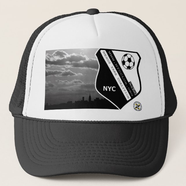 NYC X Hut Truckerkappe (Vorderseite)