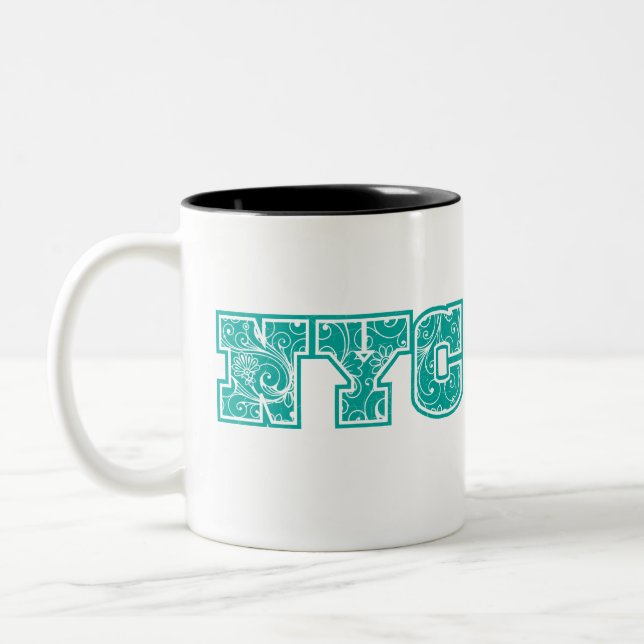 NYC ZWEIFARBIGE TASSE (Links)