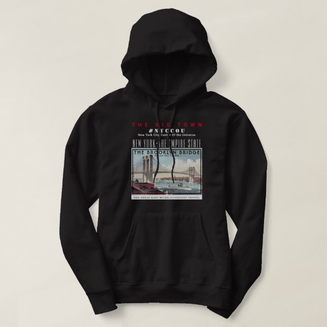 NYCCOU DIE GROSSE STADT BB2 HOODIE (Design vorne)