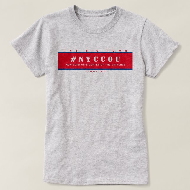 NYCCOU #NYCCOU rb T - Shirt (Design vorne)