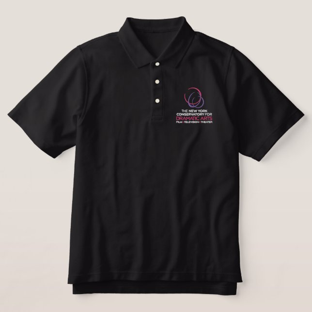 NYCDA Black Polo Men (Design Vorderseite)