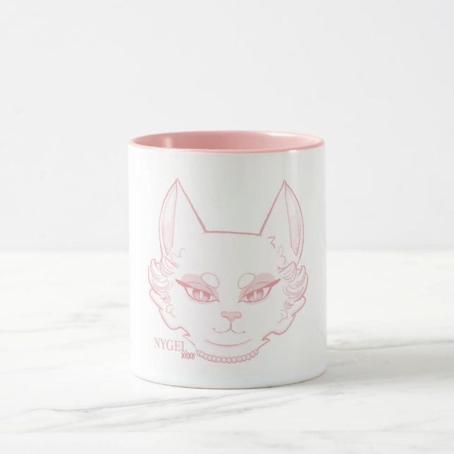 NYGEL Laurel Zwei-Tone-Tasse, 15 oz Tasse (Zentrum)