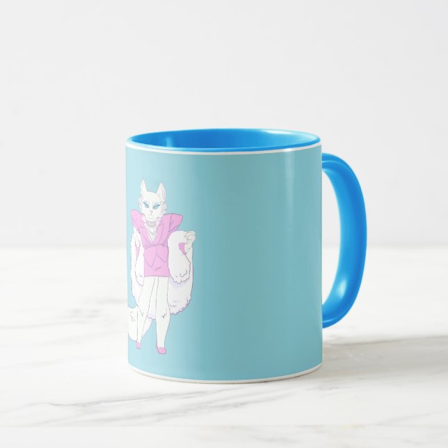 NYGEL Laurel Zwei-Tone-Tasse, 15 oz Tasse (VorderseiteRechts)