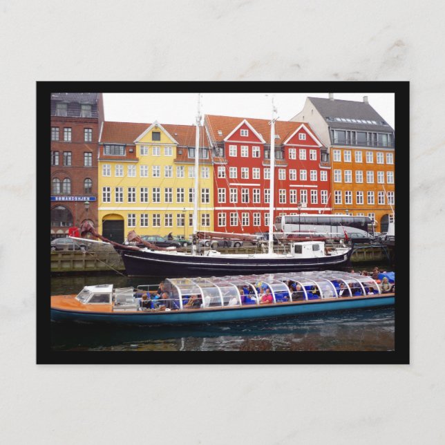 Nyhavn-Fähre Postkarte (Vorderseite)