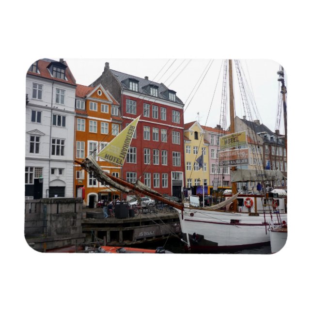 Nyhavn-Hafen Magnet (Horizontal)