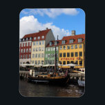 Nyhavn Kopehagen Dänemark Magnet<br><div class="desc">Hallo ! Hoffe,  dass dir dieses Foto,  das ich genommen habe! Füge deinen eigenen Text hinzu und Karo meine Shops für mehr!</div>
