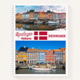 Nyhavn Kopenhagen Dänemark Notizbuch