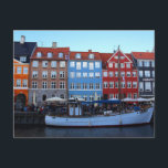 Nyhavn Kopenhagen Dänemark Postkarte<br><div class="desc">Hallo ! Hoffe,  dass dir dieses Foto,  das ich genommen habe! Füge deinen eigenen Text hinzu und Karo meine Shops für mehr!</div>