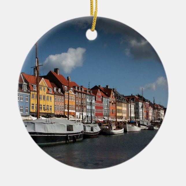 Nyhavn, Kopenhagen Keramikornament (Vorne)