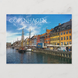 Nyhavn, Kopenhagen Postkarte