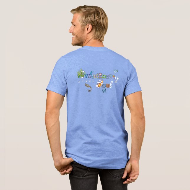 Nyktophylie: Tri-Blend Shirt (Rückseite voll)