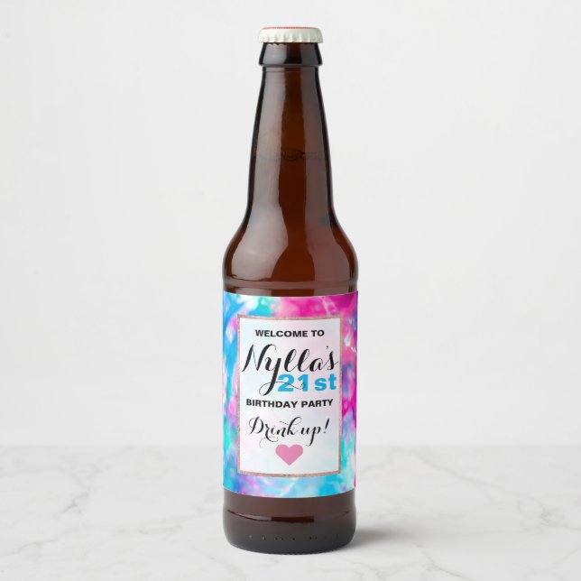 Nyllas Labels Bierflaschenetikett (Vorderseite)
