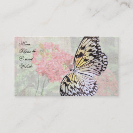 Nymph Butterfly Business Card Visitenkarte