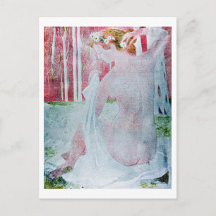 Nymph Crowned with Daisies, Maurice Denis Postkarte