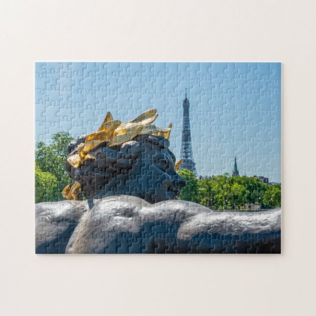 Nymph de la Neva auf der Pont Alexandre III - Pari (Horizontal)