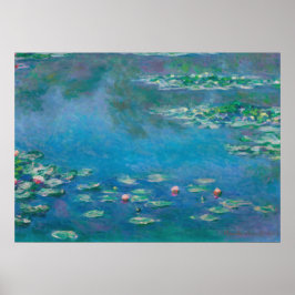 Nymphéas - Water Lilies von Claude Monet Poster