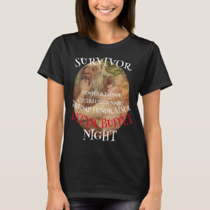 NYMPHEN & BLONDE CHEERLEADER BUFFET NACHT FUNDRAIS T-Shirt