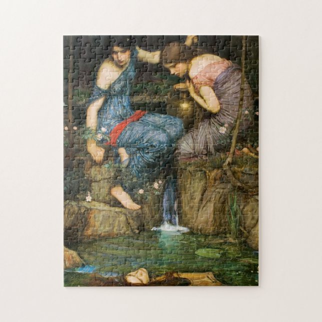Nymphen, die den Kopf von Orpheus-Puzzlespiel (Vertikal)