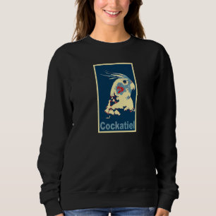 Nymphensittich Haustiervogel Sweatshirt