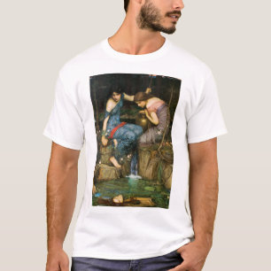 Nymphes trouvant la tête du T-shirt d'Orphée