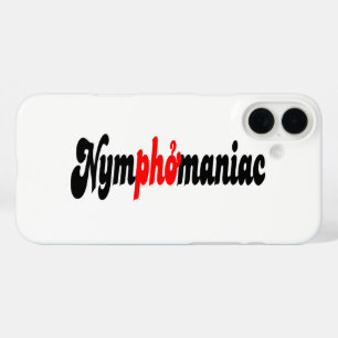 Nymphomanisch iPhone 16 Plus Hülle