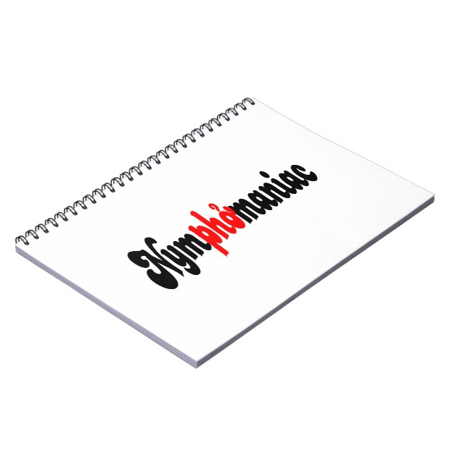 Nymphomanisch Notizblock (Linke Seite)