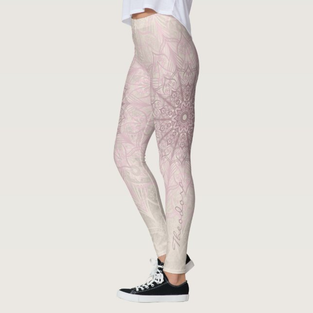 "Nymph's thigh" Mandala Leggings (Links)