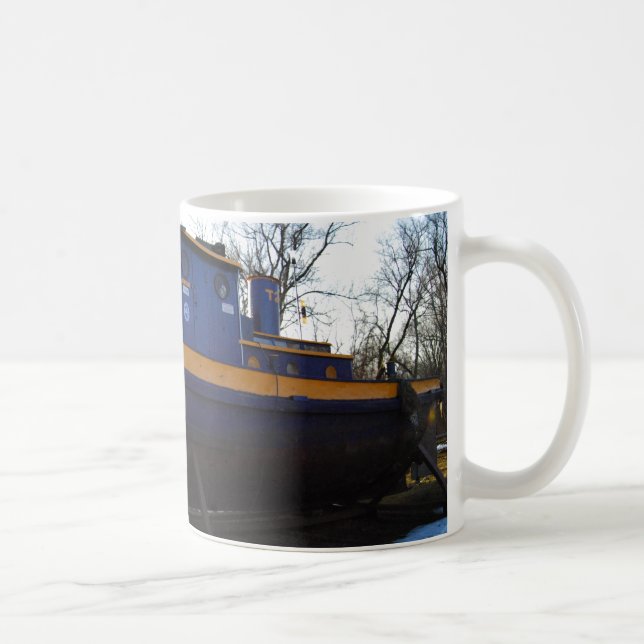 NYS Schlepperboot auf einer Tasse (Rechts)