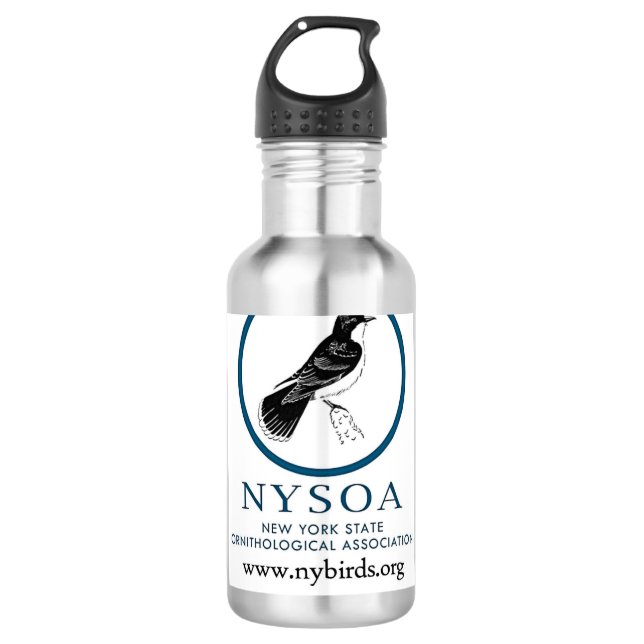 NYSOA Metallwasserflasche Edelstahlflasche (Vorderseite)