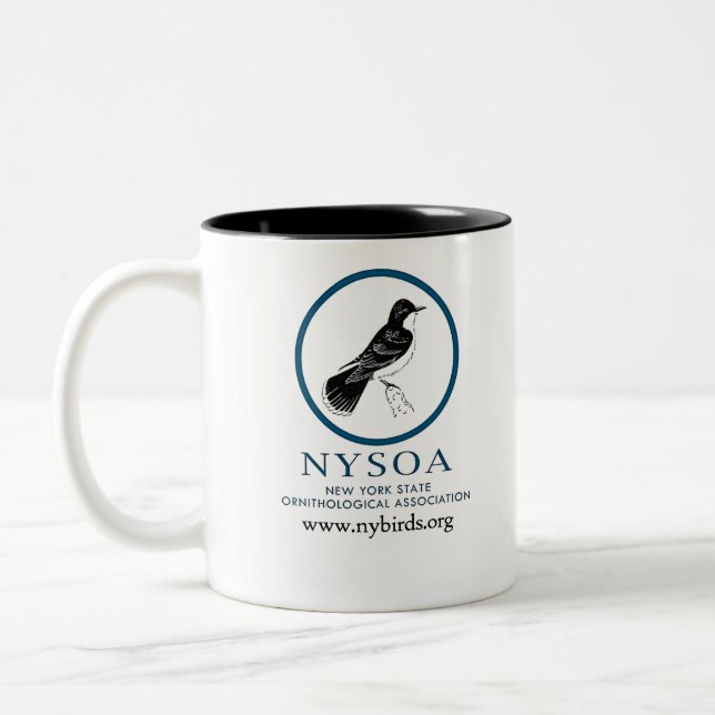 NYSOA Mug à café à deux tons (Gauche)
