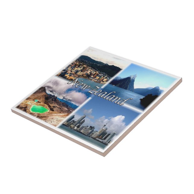 NZ005 NEUSEELAND, Mosaik, Ozeanien, Fliese (Seite)