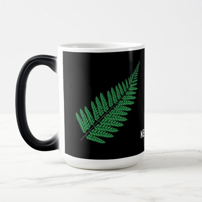 NZ Fern Morphing Tasse (Links)