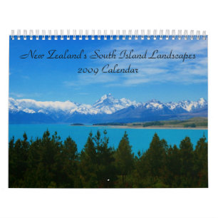 NZ gestaltet Kalender 2009 landschaftlich