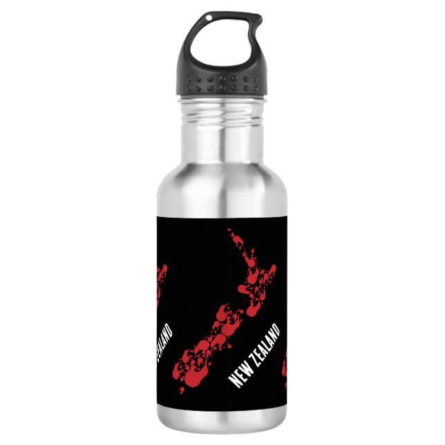 NZ Kiwi Wasserflasche (Vorderseite)
