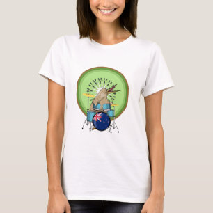 NZ Music Kiwi drumming T-Shirt