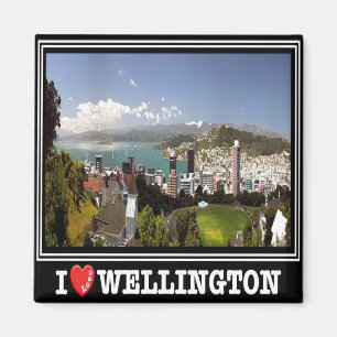 NZ - Neuseeland - Wellington - I - Liebe Magnet