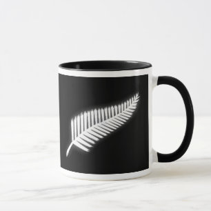 NZ Silver Fern National Emblem Patriotic Geschenk Tasse