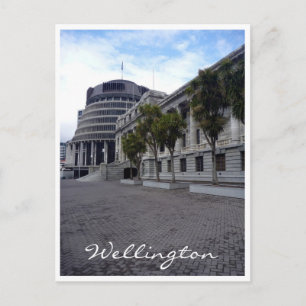 Nz Wellington Parlament Postkarte