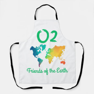 O2 - Freunde der Erde Schürze